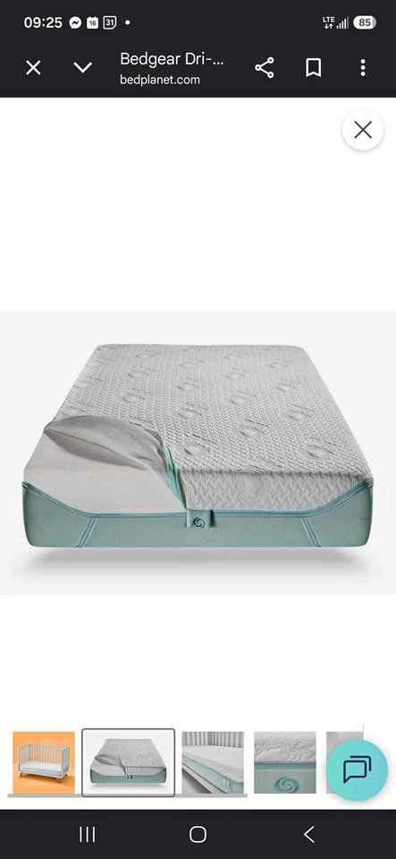 BEDGEAR Dri-Tec 2-Stage Crib Mattress