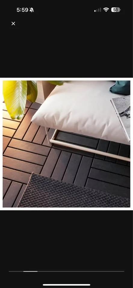 IKEA RUNNEN, Decking, 80 Tiles image indicator(2)