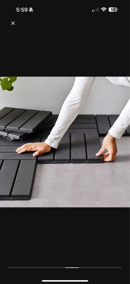 IKEA RUNNEN, Decking, 80 Tiles image indicator(4)