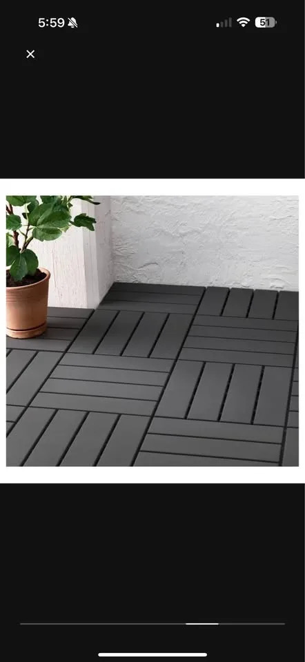 IKEA RUNNEN, Decking, 80 Tiles image indicator(5)