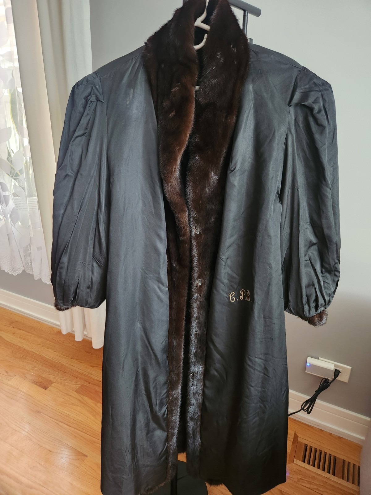 Vintage Mysels Furs Mink Coat Brown Size 40 (M/L) Length 46" - photo 3