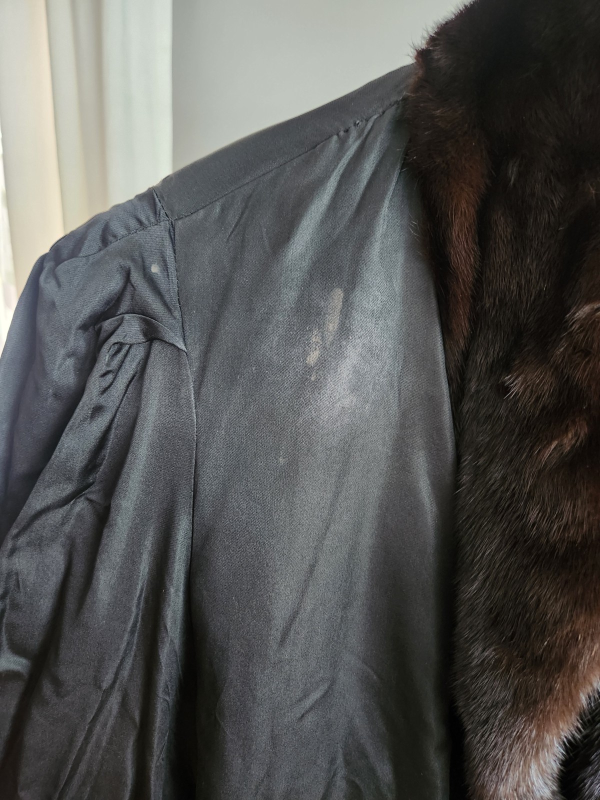 Vintage Mysels Furs Mink Coat Brown Size 40 (M/L) Length 46" - photo 4