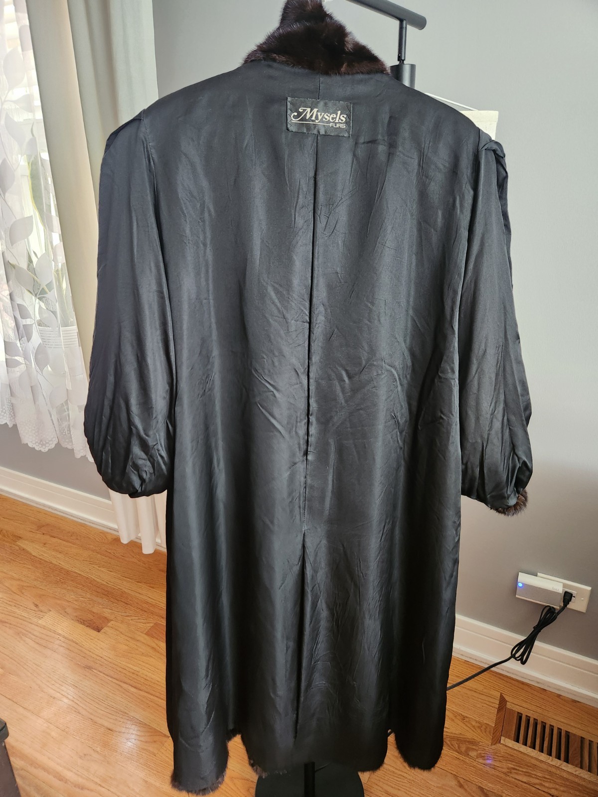 Vintage Mysels Furs Mink Coat Brown Size 40 (M/L) Length 46" - photo 5