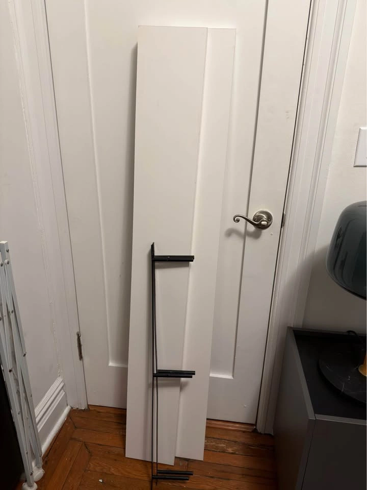 White Long Floating Shelf (2 of them) - photo 2