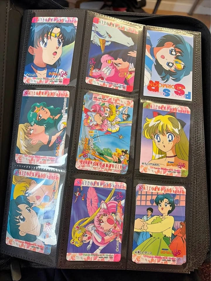 Sailor Moon 90s Trading Cards