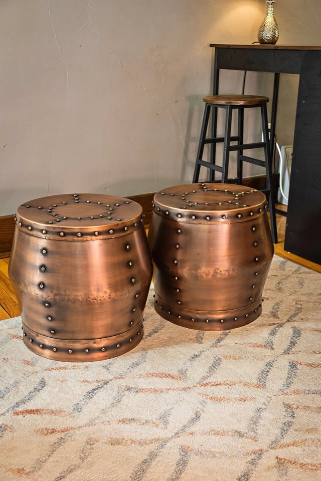Side tables "medieval style"