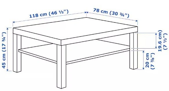 IKEA LACK Coffee Table - photo 3