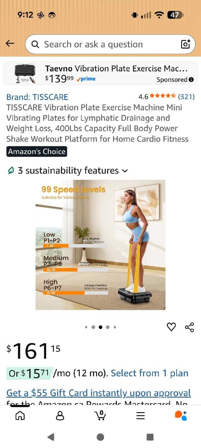 TISSCARRE Vibration Plate
