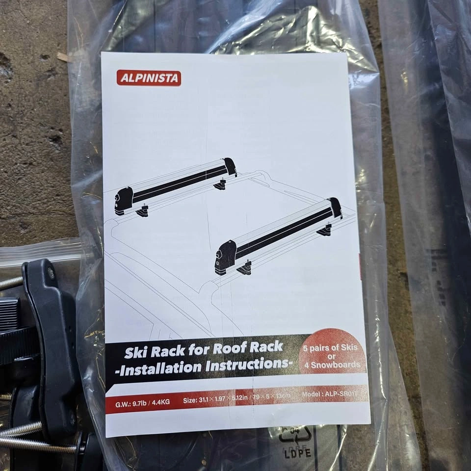 Alpinista Ski & Snowboard Rack for Car Roof - photo 3