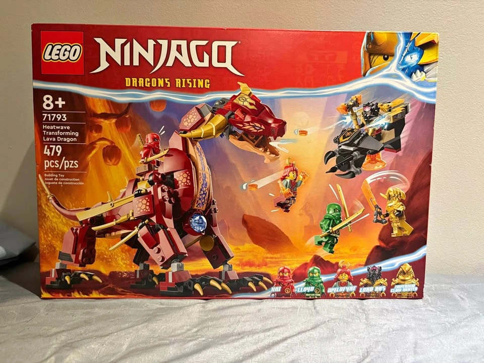 NINJAGO LEGO set Retired: Heatwave Dragon #71793