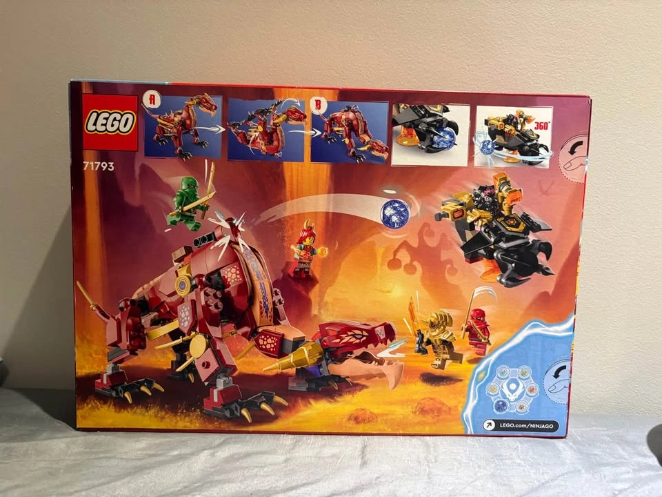 NINJAGO LEGO set Retired: Heatwave Dragon #71793 - photo 2