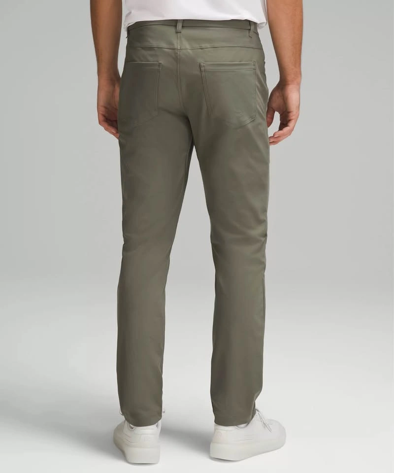 Lululemon Men's ABC Pants Olive Green - 32L Warpstreme - photo 2