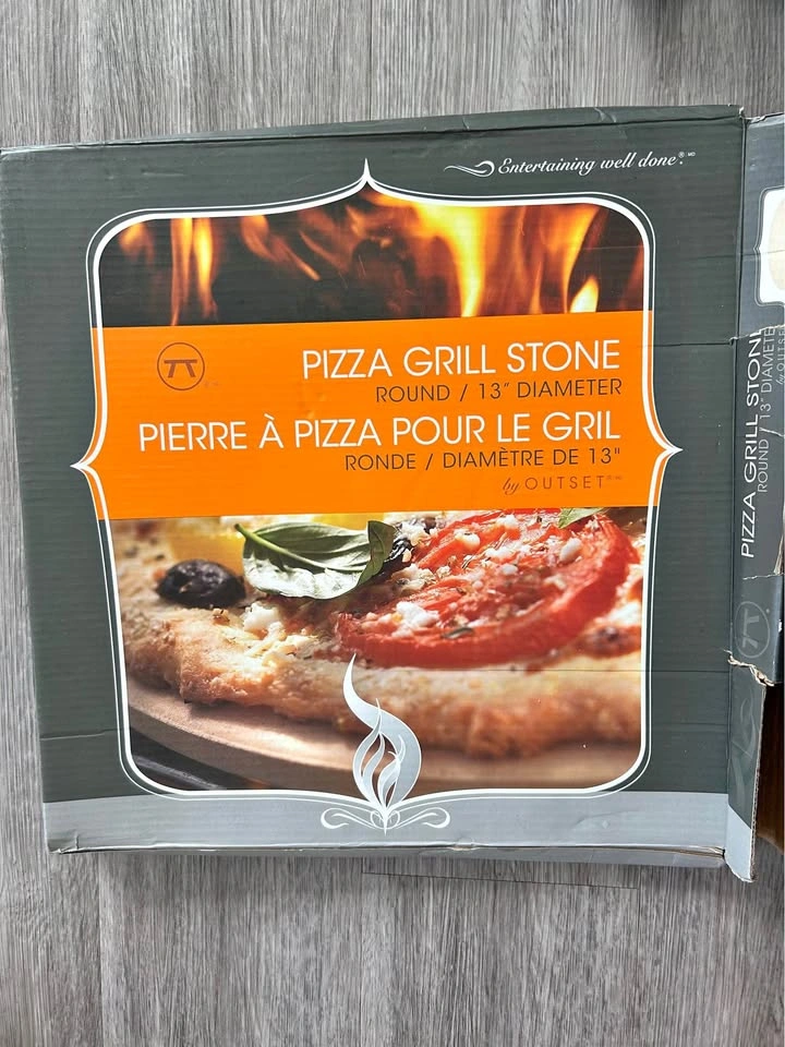FREE 13" Round Pizza Grill Stone