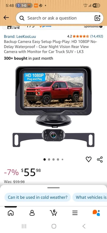 Backup Camera Easy Setup Plug-Play: HD 1080P No-Delay Waterproof - photo 3