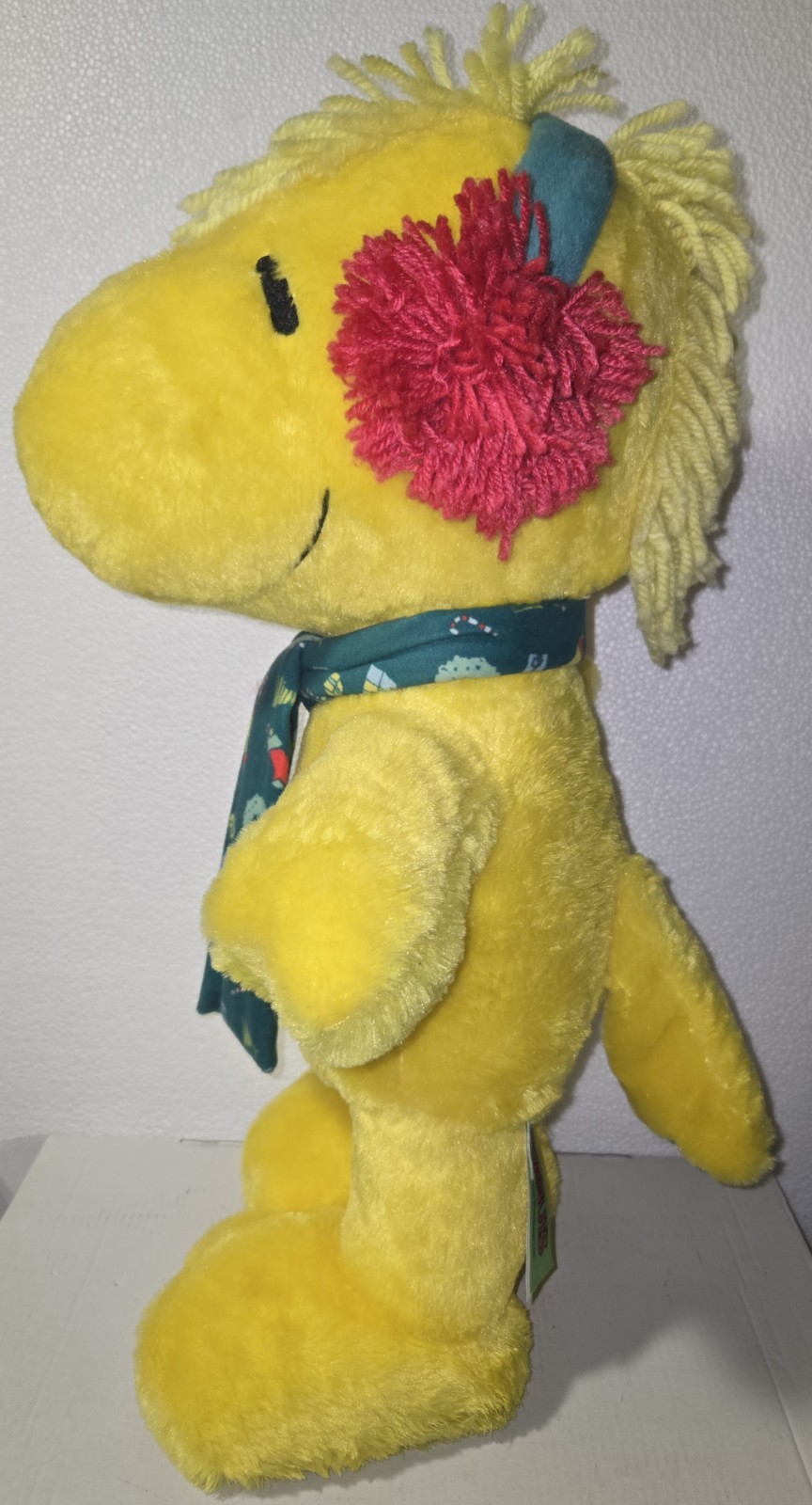 PEANUTS CHRISTMAS PLUSH WOODSTOCK PORCH GREETER - DAN DEE - 19.5 - photo 3