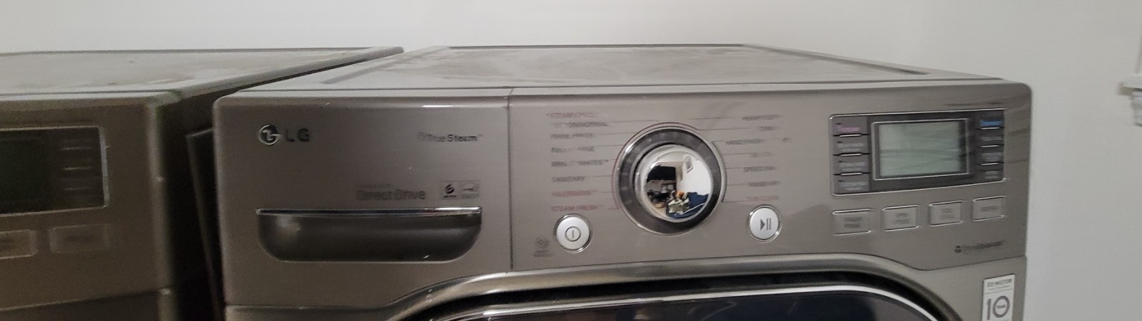 LG Steam Washer & Dryer Set - Large Capacity - photo 2