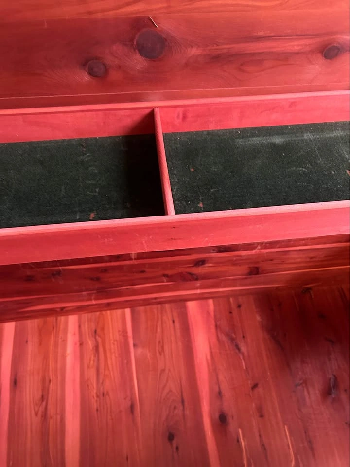 Vintage Lane Cedar Chest with Drawers and Cabinet - photo 3