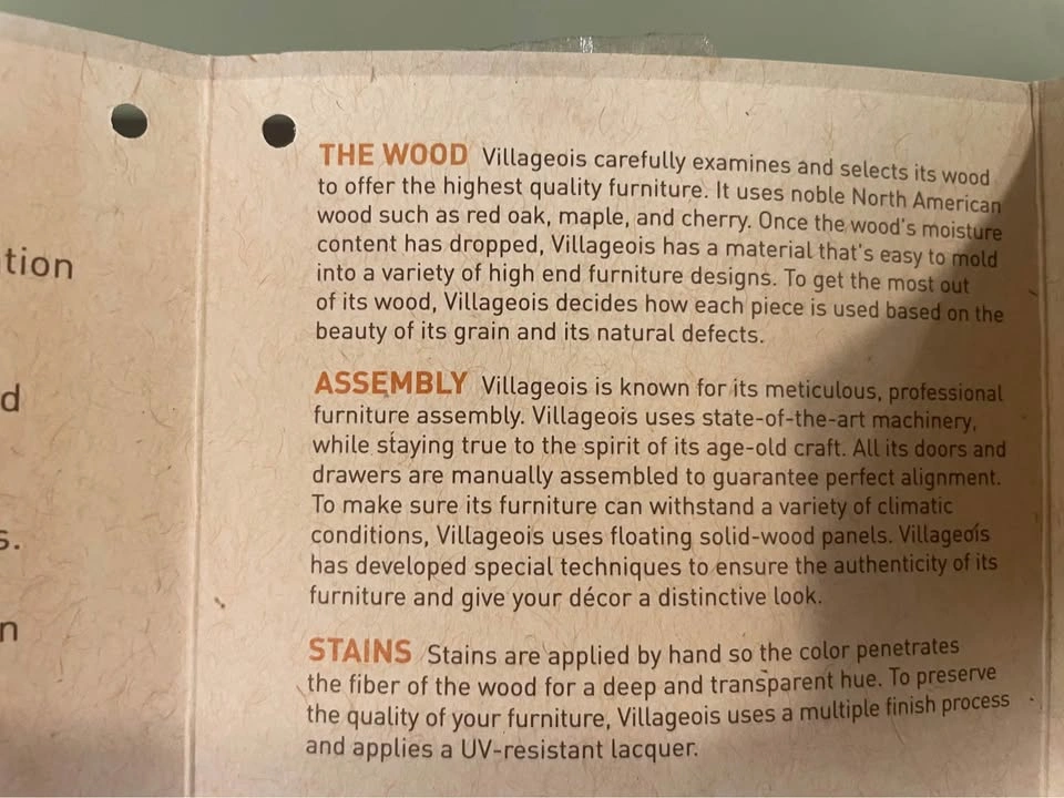Villegois Handmade Solid Wood Buffet - photo 5