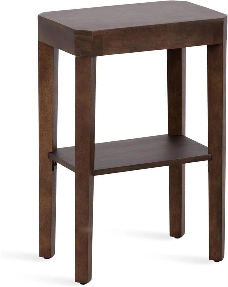 Kate and Laurel Talcott Modern Rectangle Wood Side Table - photo 2