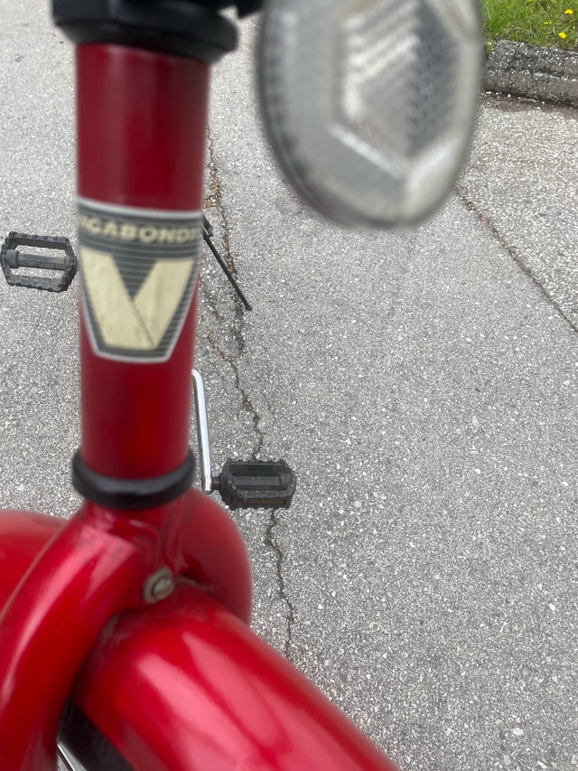 Ladies Red Vagabond Beach Cruiser Bike - photo 2