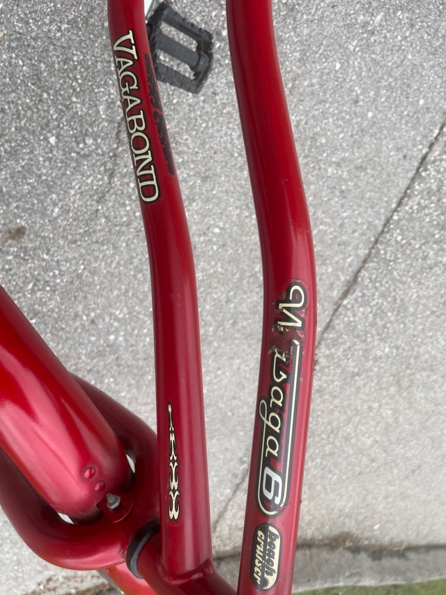 Ladies Red Vagabond Beach Cruiser Bike - photo 3