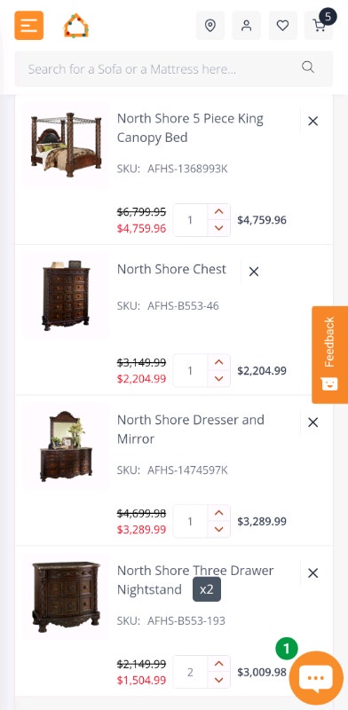Northshore Ashley Furniture Bedroom Set - photo 3