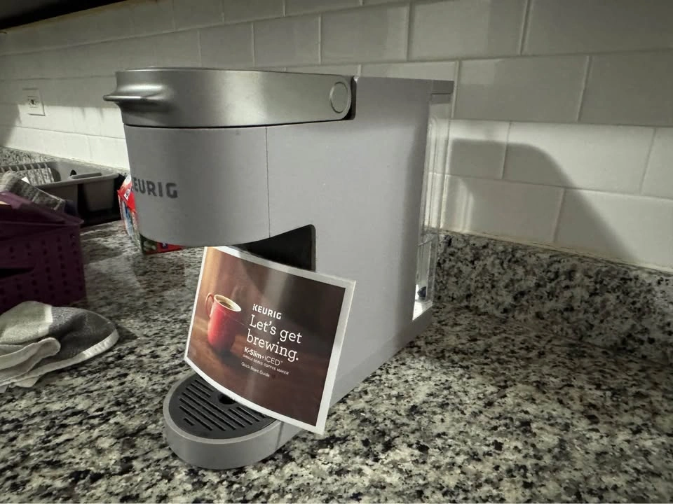 Keurig K-Slim + Iced Single Serve Coffee Maker (Grey) - photo 2