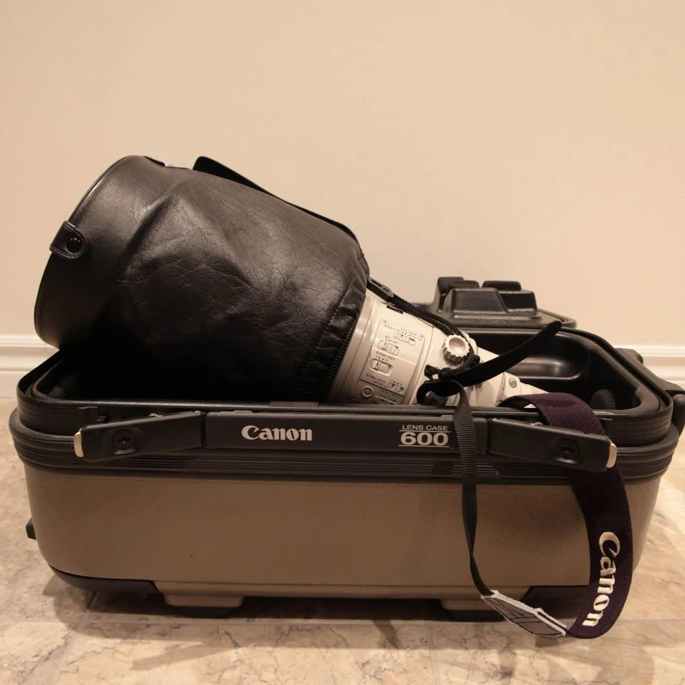 Canon EF 600mm f/4 L IS USM Lens with Hard Case - photo 3