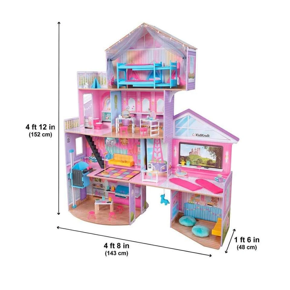 Kidkraft dollhouse mansion - photo 3