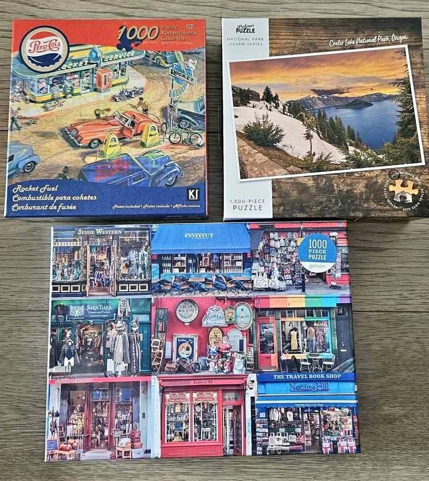 $5 each puzzle 1000 piece