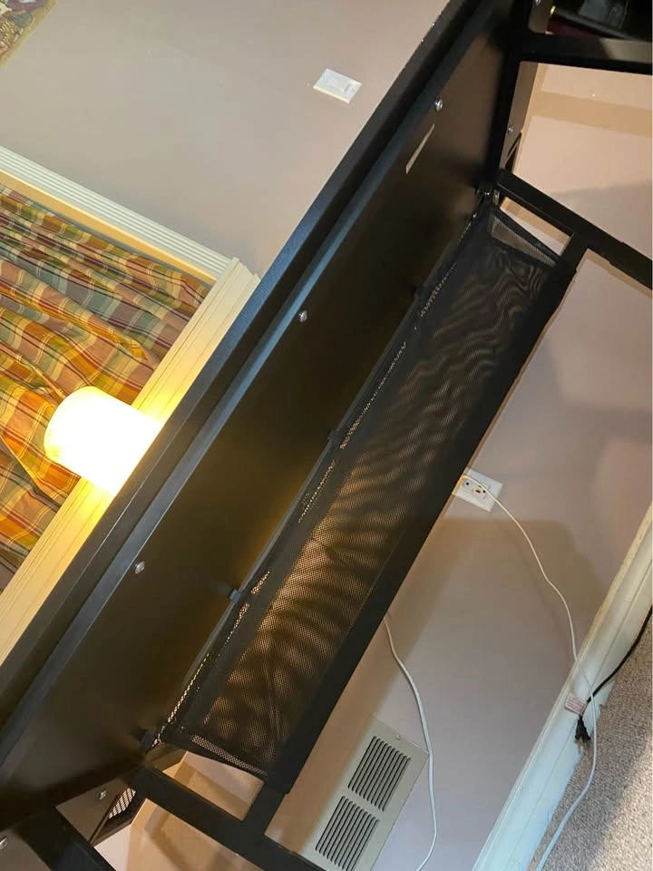 black ikea gaming desk(delivery available) - photo 5