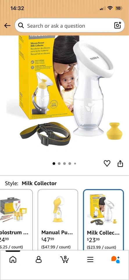 Medela Silicone Breast Milk Collector - photo 2