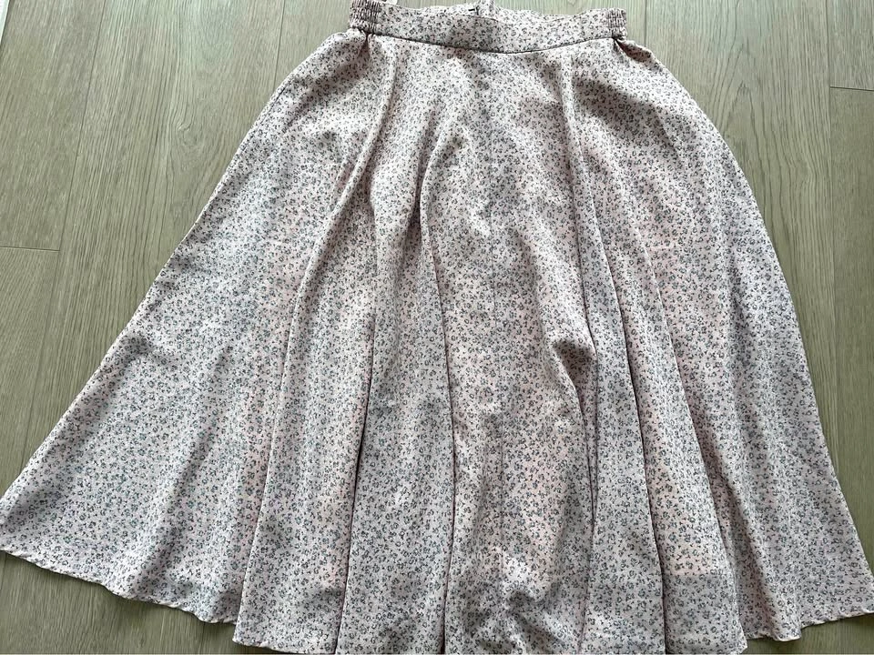Floral Midi Skirt - XS