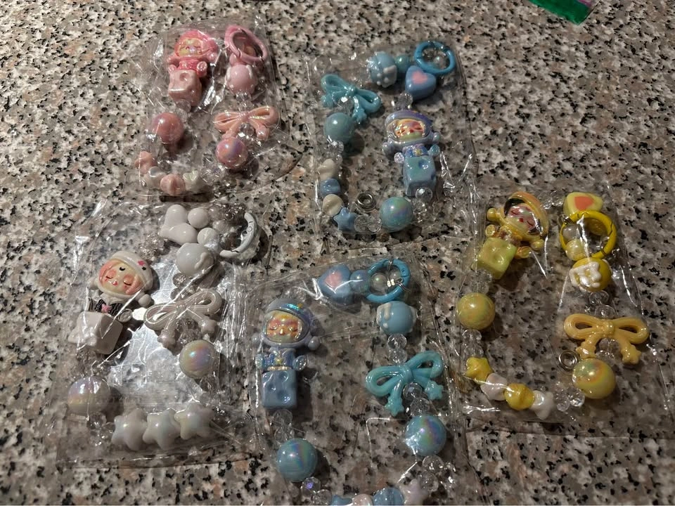 Skull panda phone charms - photo 5