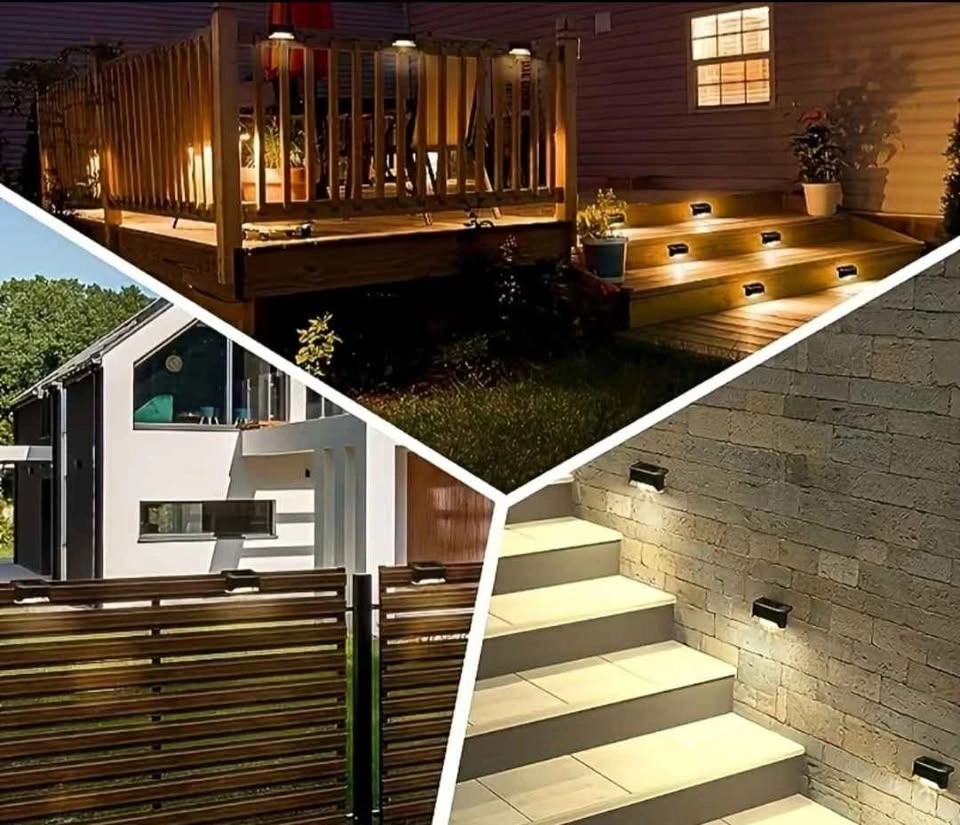 16 Solar Outdoor Courtyard Lights - Waterproof LED White - photo 2