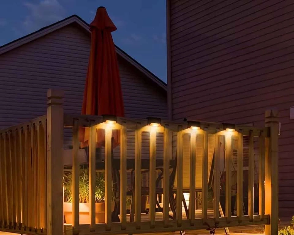 16 Solar Outdoor Courtyard Lights - Waterproof LED White - photo 4
