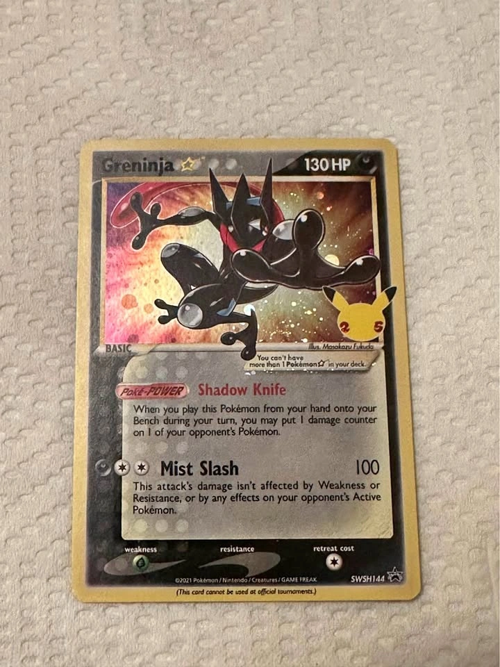 Greninja Star Promo SWSH: Sword & Shield Promo Cards SWSH144 NM