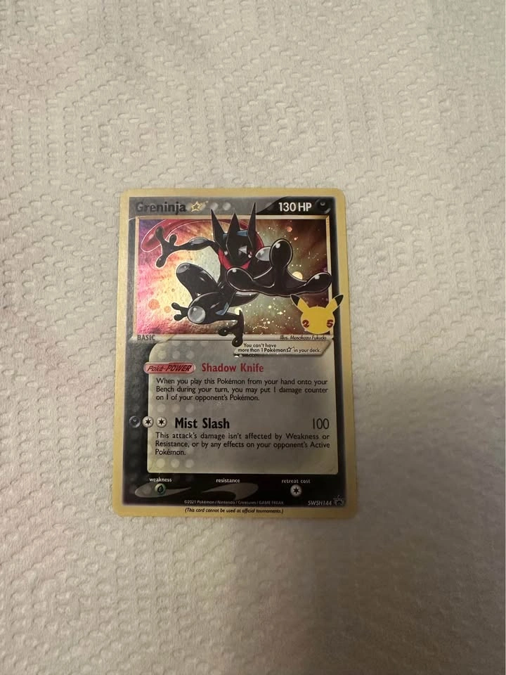 Greninja Star Promo SWSH: Sword & Shield Promo Cards SWSH144 NM - photo 3