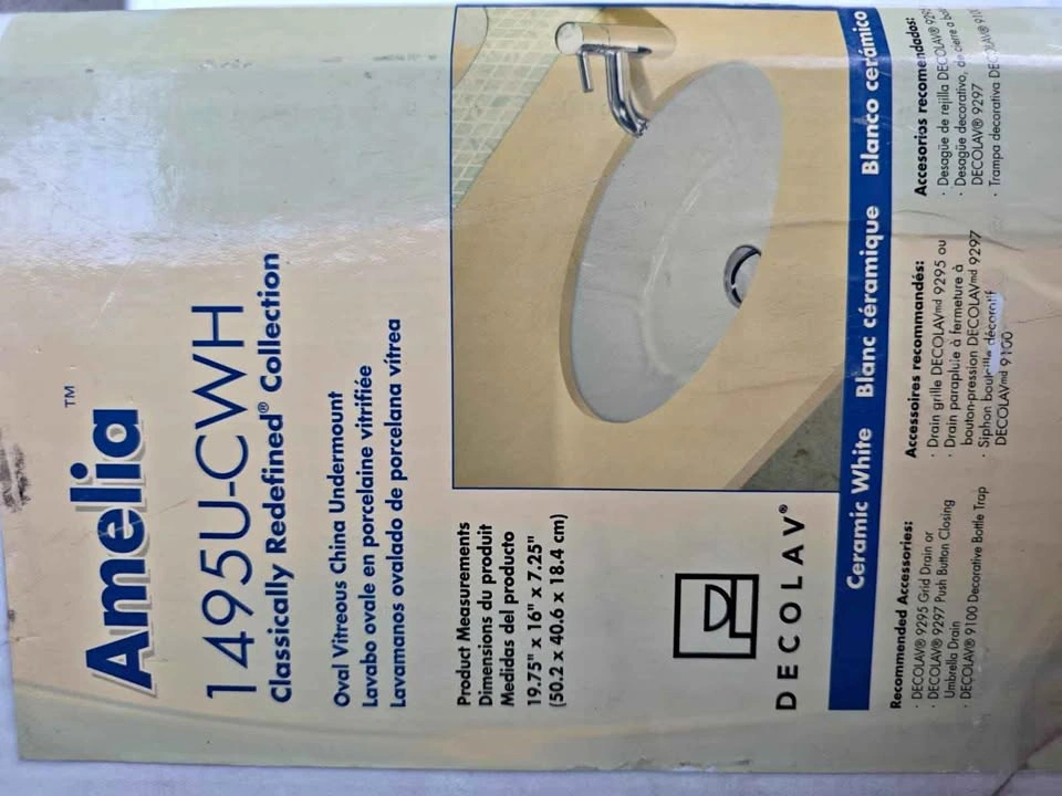 Brand New Sink in Packaging