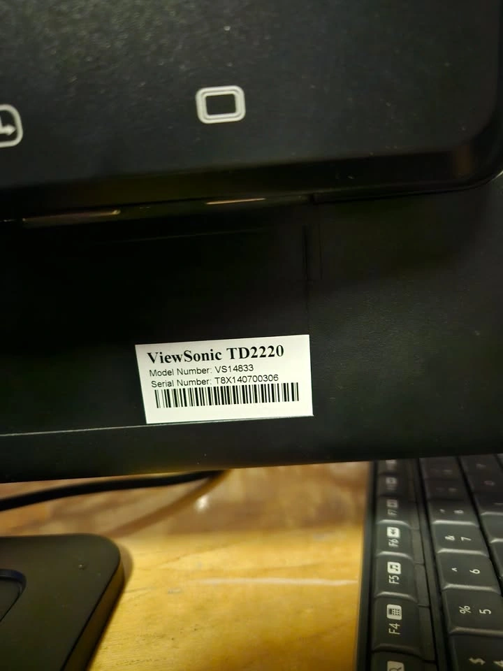 ViewSonic TD2220 22” Touch Screen Monitor - photo 4