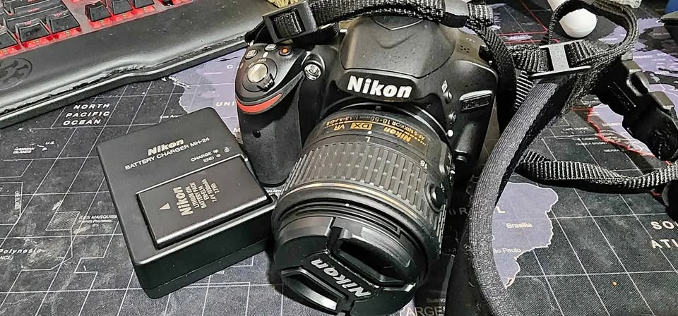 Nikon D3200 with Lens