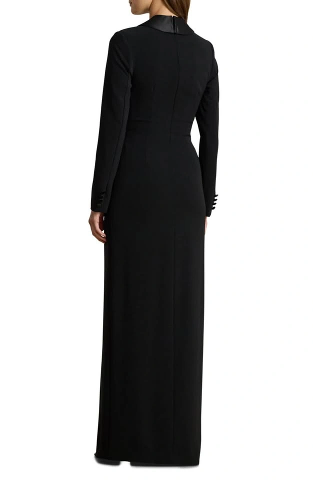 RALPH LAUREN Crepe Gown Dress size 12-14 - photo 5