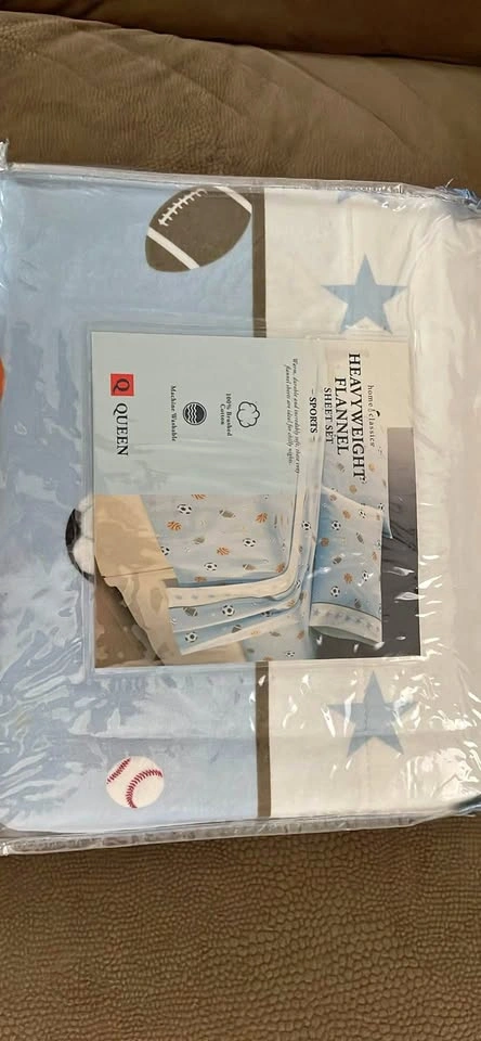 Flannel sheet set queen