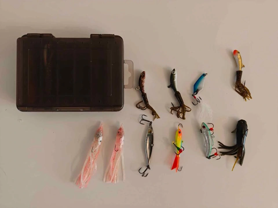 Ice Fishing Bundle - Rods, Lures, Tip-Up & More - photo 2