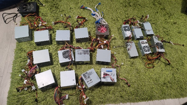 PC Power Supply Units: 250W-450W (Salvaged)