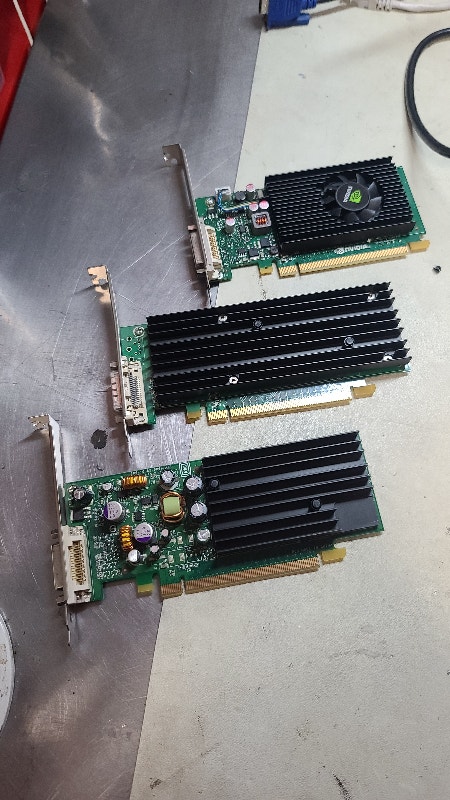 NVIDIA NVS 315 Office GPU Cards (Dual Screen DVI)