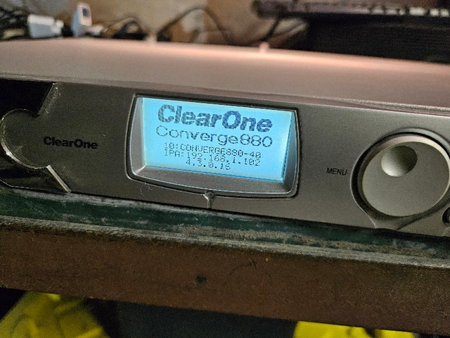 ClearOne Converge Pro 880 Audio DSP - photo 4