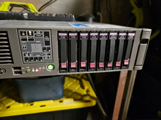 HP ProLiant DL380 G5 Rackmount Server (Windows Server 2016) - photo 2