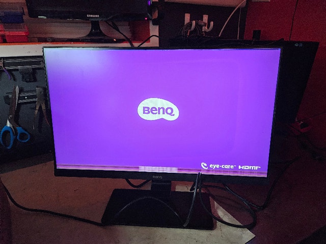BenQ GW2475H 24" Full HD Monitor – Minor Screen Damage