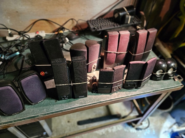 Lot of Assorted PC Speakers
